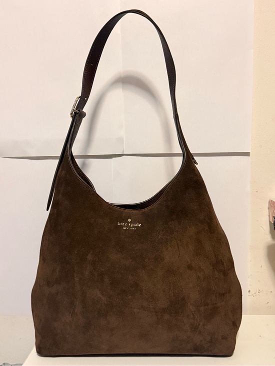 kate spade Handbags - Kate Spade Large shoulder bag in color Hot Fudge